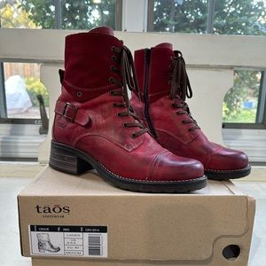Taos Crave Red Boots